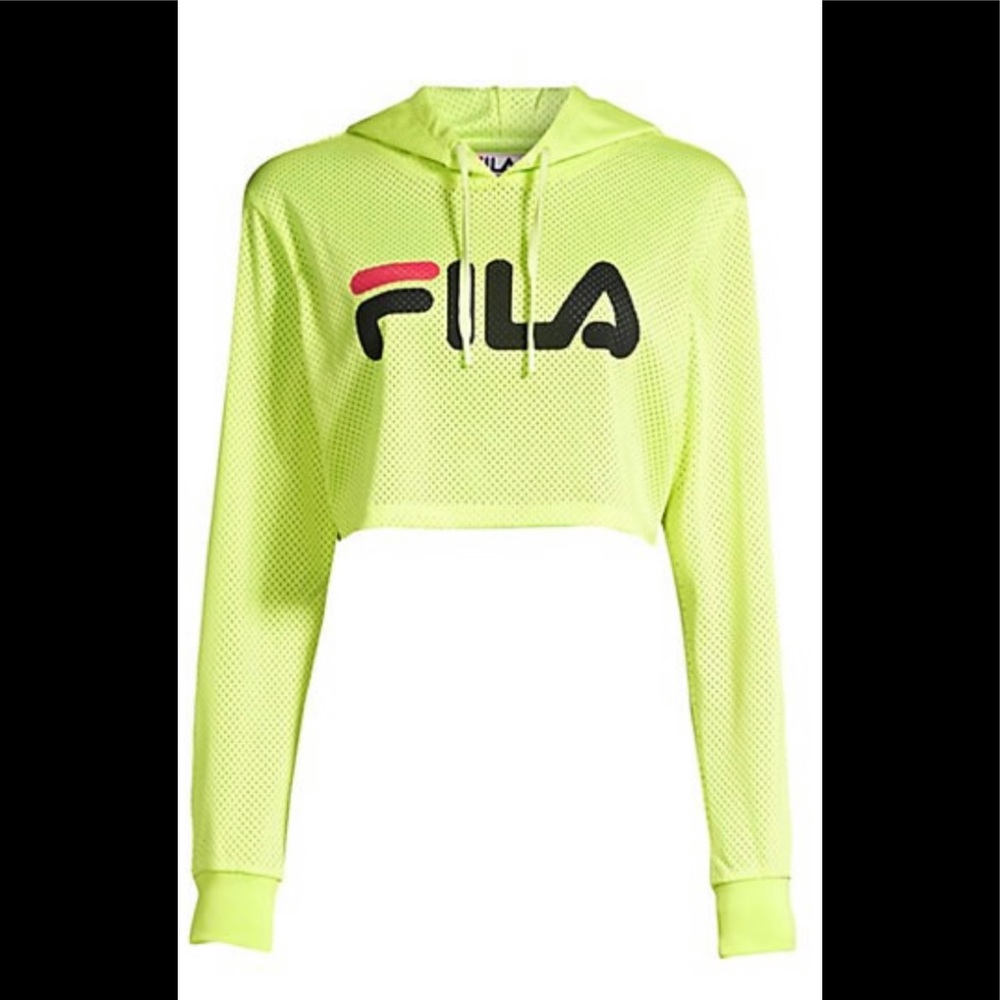 Fila Hoodie cropped Size small